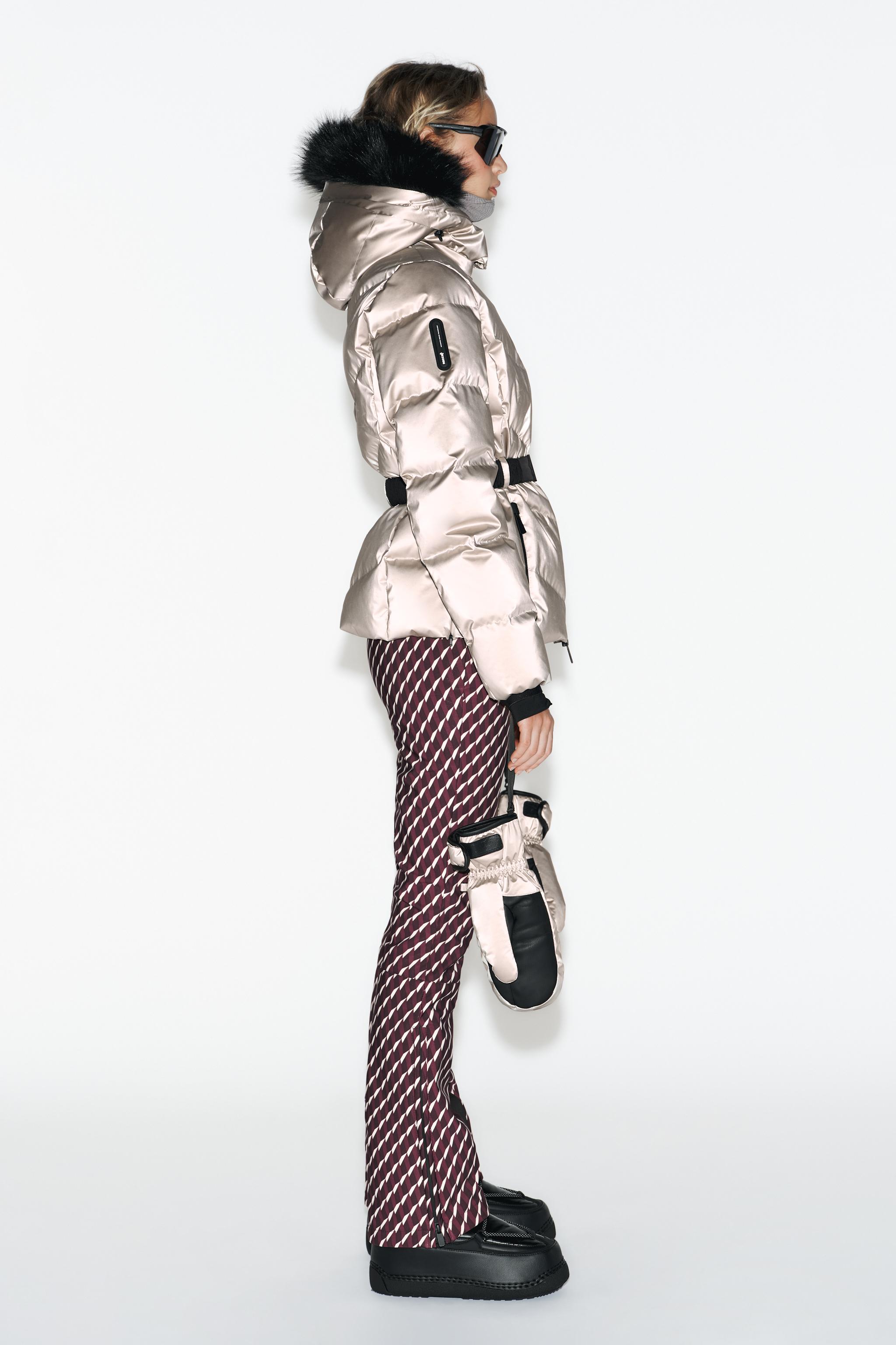 WATER RESISTANT WINDPROOF RECCO® TECHNOLOGY SKI COLLECTION PUFFER JACKET